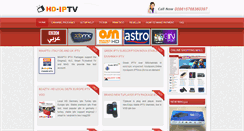 Desktop Screenshot of hd-iptv.com